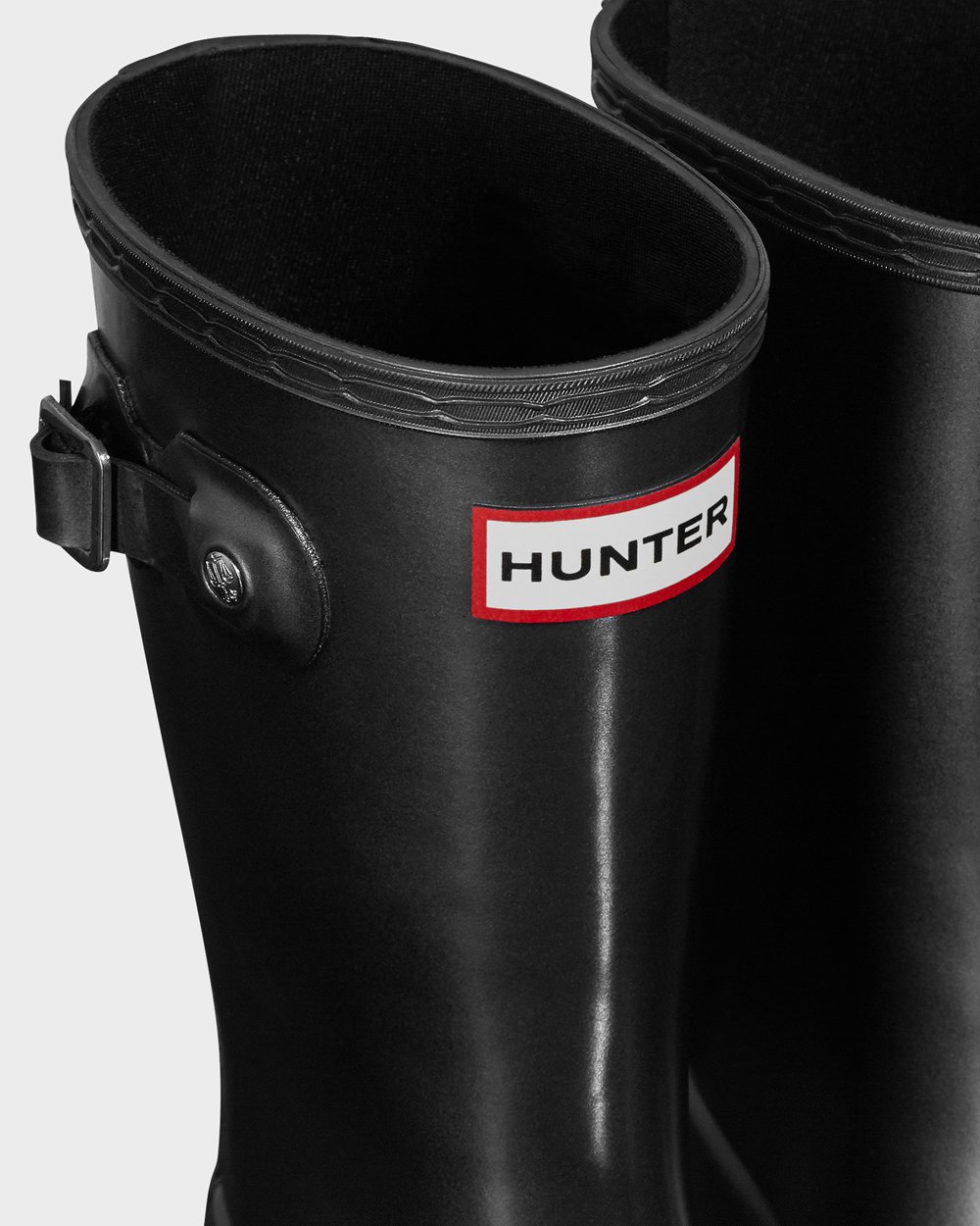 Bottes de Pluie Hunter Original Grands Pearlized Enfant Noir DIORGYU-84